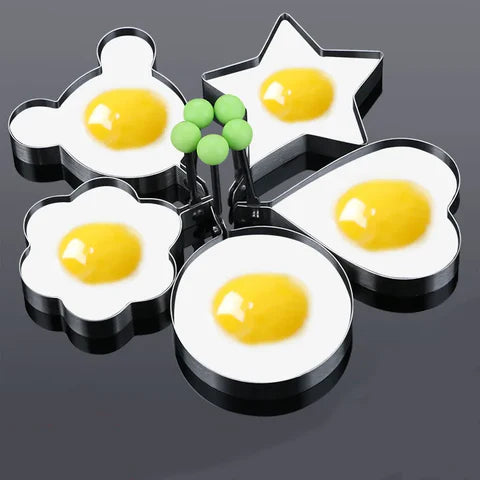 New Product Now Available! Stainless Steel 5Style Fried Egg Pancake